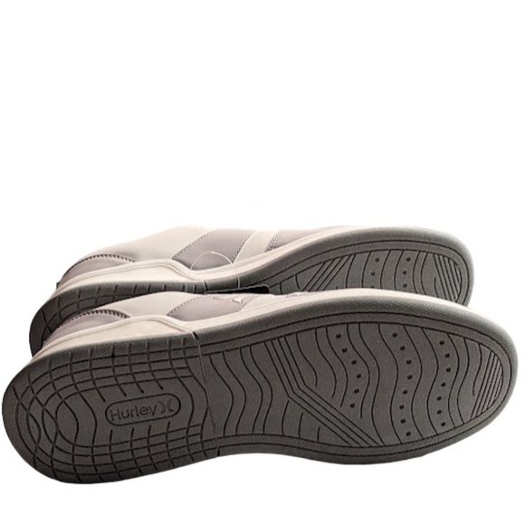 Hurleys 4365 Lulu Womens White Gray Cushion Footbed Skate Shoe Sneaker SZ 8 NWT - Picture 6 of 6